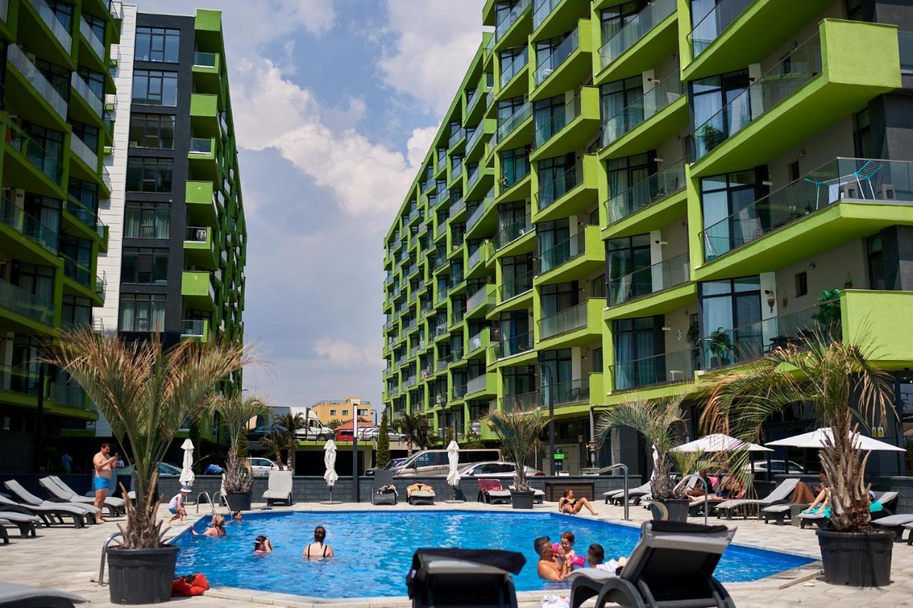 Cristalex Aparthotel & Spa Mamaia Nord Navodari Dış mekan fotoğraf