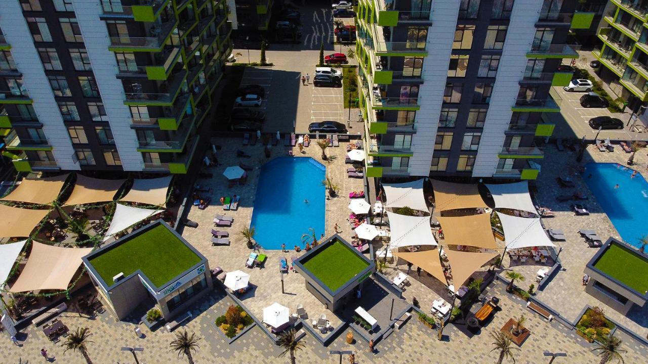 Cristalex Aparthotel & Spa Mamaia Nord Navodari Dış mekan fotoğraf